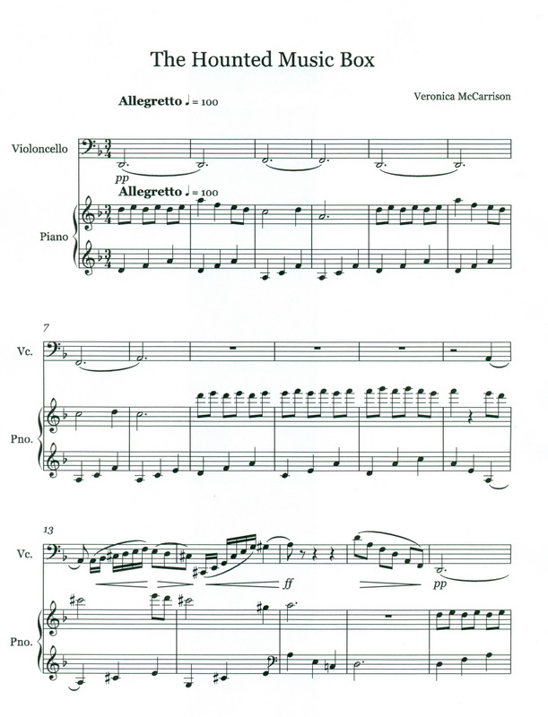 samerhatoum veronica mccarrison the haunted music box score page1 800px